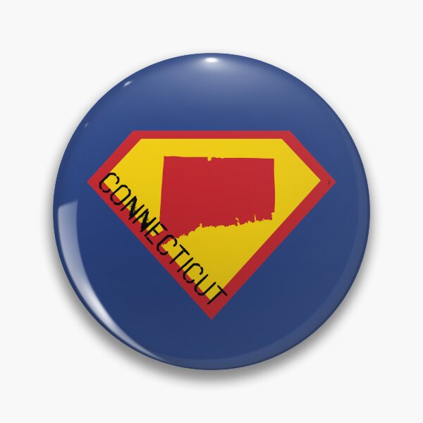 Item preview, CONNECTICUTIAN CONNECTICUTER NUTMEGGER  SHIELD  - Freedom Is The Superpower - SUPERHERO CONNECTICUT spellout design designed and sold by pelagio.