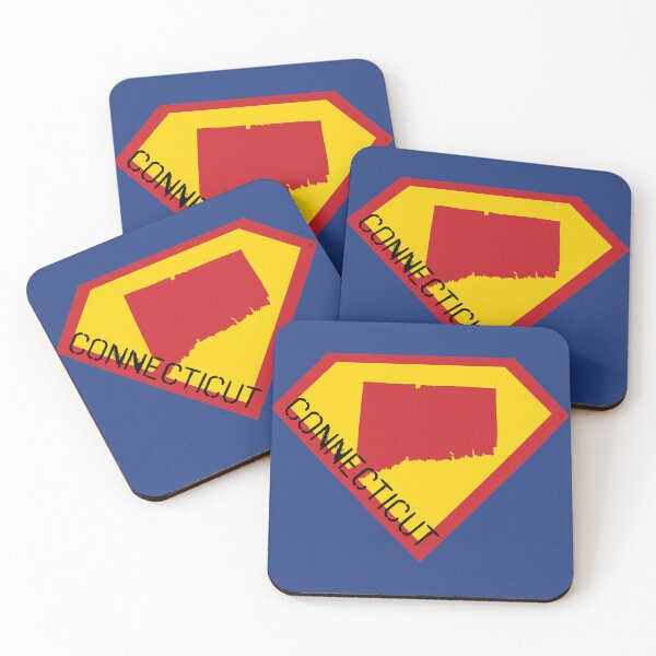 Item preview, CONNECTICUTIAN CONNECTICUTER NUTMEGGER  SHIELD  - Freedom Is The Superpower - SUPERHERO CONNECTICUT spellout design designed and sold by pelagio.