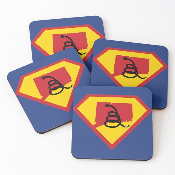 Item preview, CONNECTICUTIAN CONNECTICUTER NUTMEGGER   SHIELD - Freedom Is The Superpower - Modern Gadsden Snake Flag - Dont Tread On Me SUPERHERO CONNECTICUT design designed and sold by pelagio.