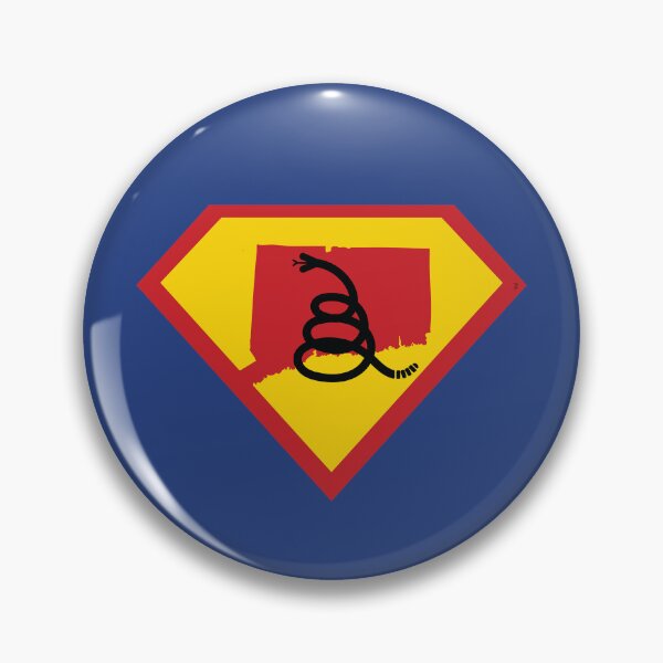 Item preview, CONNECTICUTIAN CONNECTICUTER NUTMEGGER   SHIELD - Freedom Is The Superpower - Modern Gadsden Snake Flag - Dont Tread On Me SUPERHERO CONNECTICUT design designed and sold by pelagio.