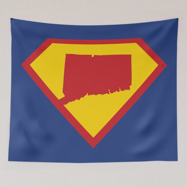 Item preview, CONNECTICUTIAN CONNECTICUTER NUTMEGGER   SHIELD - Freedom Is The Superpower -   SUPERHERO CONNECTICUT design designed and sold by pelagio.