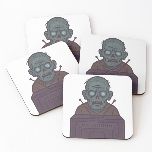 Item preview, Zombified Viewer – Static Stare and Dead Air designed and sold by Soft rot studio.