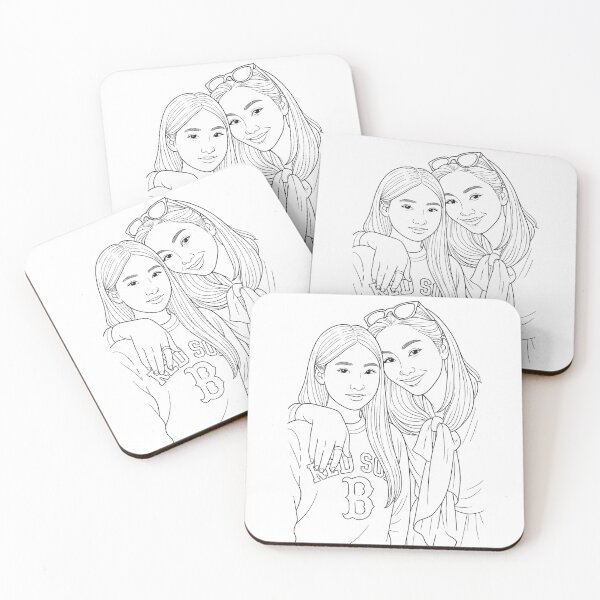 Item preview, FayeYoko Thai GL Series Shipped Couple Hand Drawn Art designed and sold by Item Geeks.