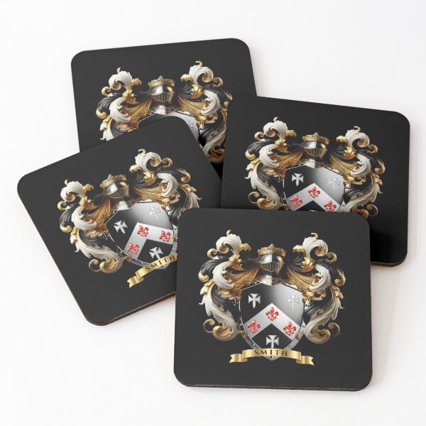 Item preview, Smith Family Crest | Historic Coat of Arms & Noble Heritage Symbol designed and sold by Highlandkings.