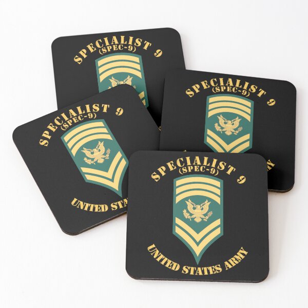 Item preview, Army - Enlisted - SPEC 9 - Specialist 9  - Std X 300 designed and sold by Military Insignia Products.