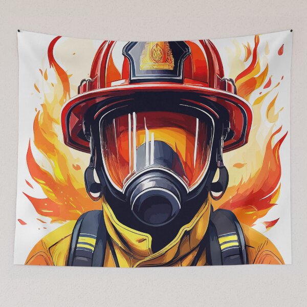 Item preview, Saluting Our Brave Firefighters designed and sold by bb-15artstudio.