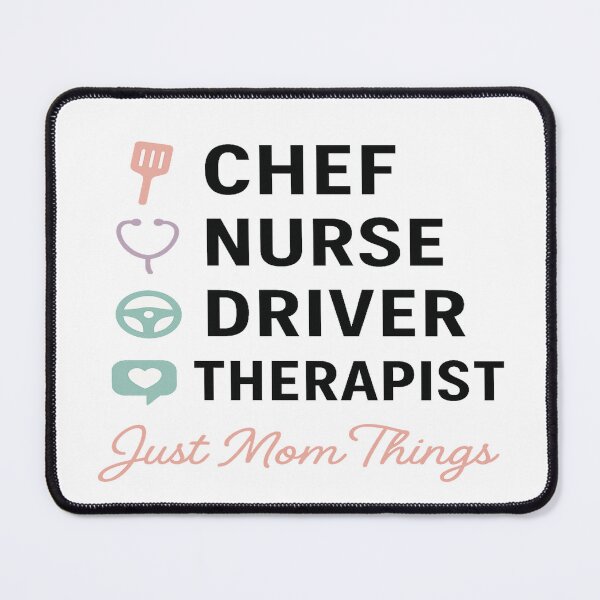 Item preview, Chef. Nurse. Driver. Therapist. – Momma Life at Its Funniest! designed and sold by Rajasekar.
