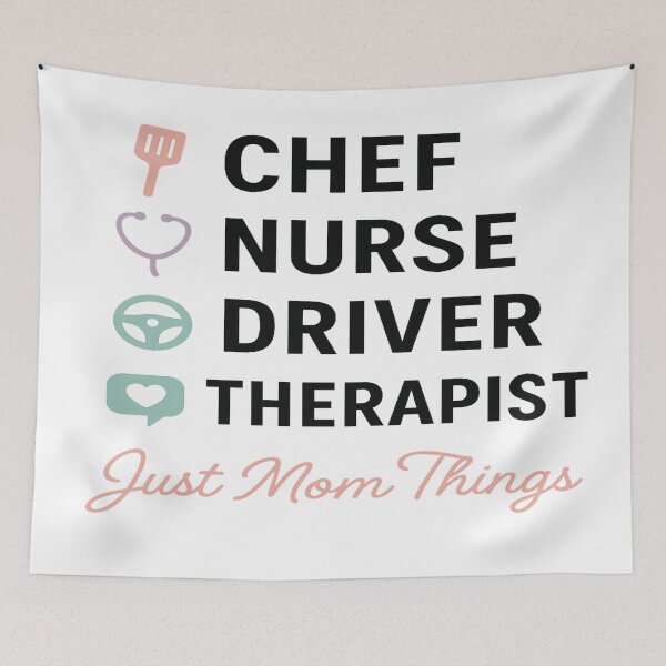 Item preview, Chef. Nurse. Driver. Therapist. – Momma Life at Its Funniest! designed and sold by Rajasekar.