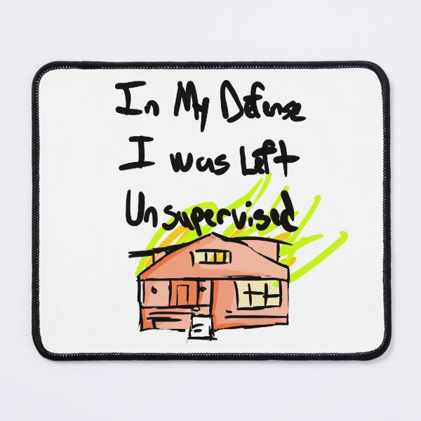 Item preview, Unisex Garment-Dyed T-Shirt - "In My Defense I Was Left Unsupervised" Humor Tee designed and sold by nickouthere.