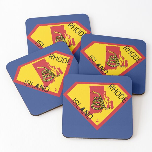 Item preview, RHODE ISLANDER  SHIELD - Freedom Is The Superpower -  Gadsden Snake Flag - Dont Tread On Me SUPERHERO RHODE ISLAND spellout design designed and sold by pelagio.