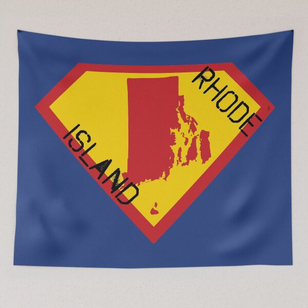 Item preview, RHODE ISLANDER  SHIELD  - Freedom Is The Superpower - SUPERHERO RHODE ISLAND spellout design designed and sold by pelagio.