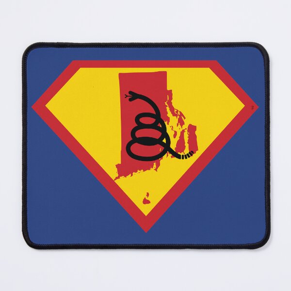 Item preview, RHODE ISLANDER  SHIELD - Freedom Is The Superpower - Modern Gadsden Snake Flag - Dont Tread On Me SUPERHERO RHODE ISLAND design designed and sold by pelagio.