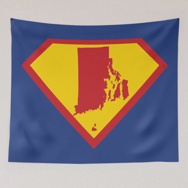 Item preview, RHODE ISLANDER SHIELD - Freedom Is The Superpower -   SUPERHERO RHODE ISLAND design designed and sold by pelagio.