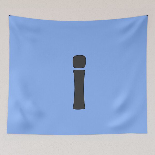 Item preview, letter i black designed and sold by ZiphGames.