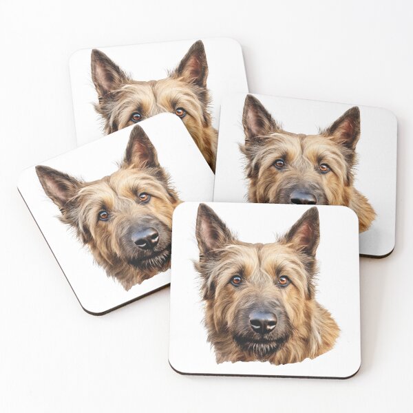 Item preview, Distinctive Berger Picard Portrait - Alert and Loyal Sheepdog designed and sold by MYK-Printing.