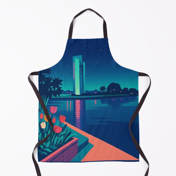 Item preview, Bell Tower Reflections – Canberra by Night designed and sold by MRageebArt.