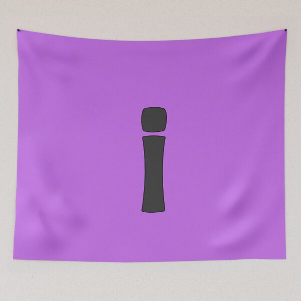 Item preview, letter i black designed and sold by ZiphGames.