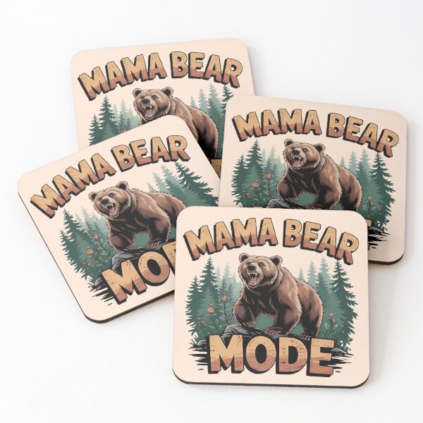 Item preview, Mama Bear Mode – Fierce and Loving Protective Mom Design designed and sold by MarJul.