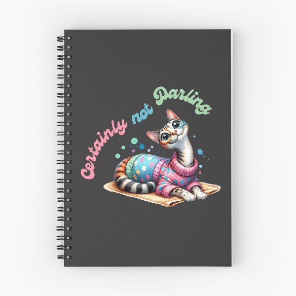 Item preview, Certainly not darling pastel cat designed and sold by FatBirdie.