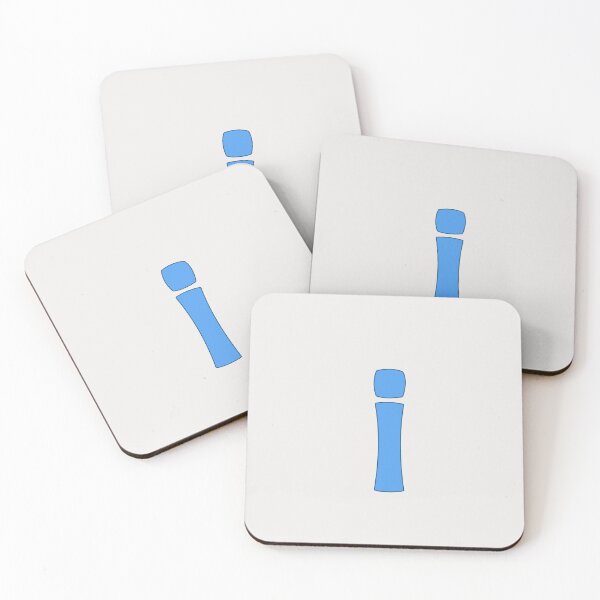 Item preview, letter i blue designed and sold by ZiphGames.