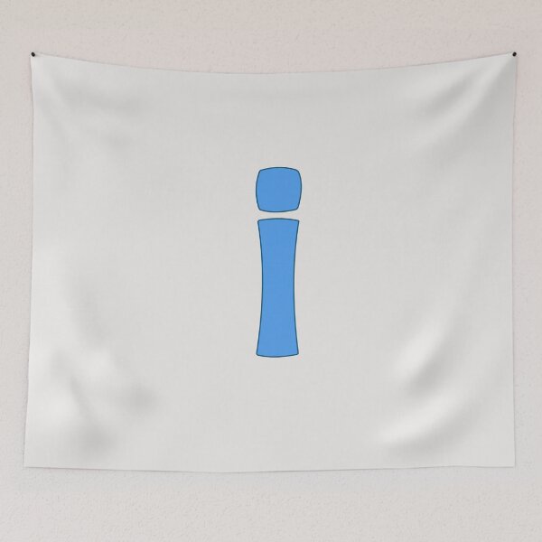 Item preview, letter i blue designed and sold by ZiphGames.