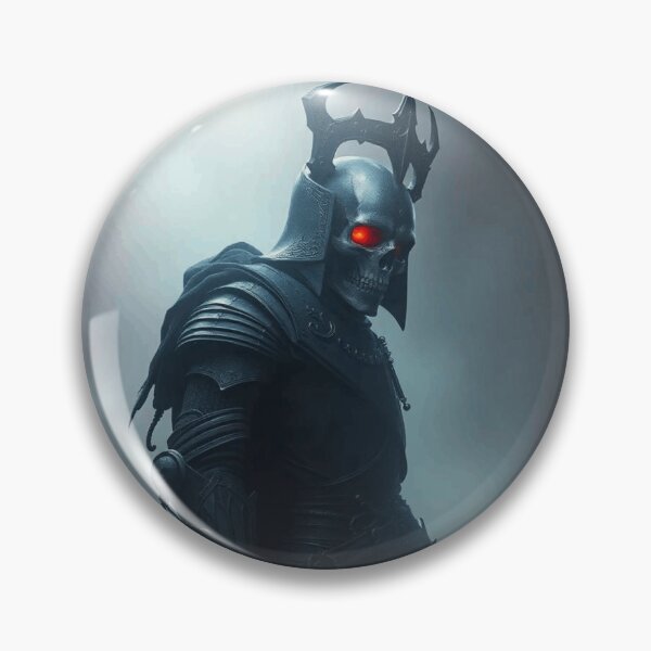 Item preview, Dark Gothic Knight – Apocalyptic Skull Warrior designed and sold by apoknight.
