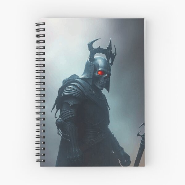 Item preview, Dark Gothic Knight – Apocalyptic Skull Warrior designed and sold by apoknight.