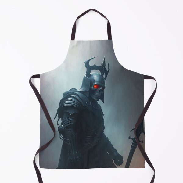 Item preview, Dark Gothic Knight – Apocalyptic Skull Warrior designed and sold by apoknight.