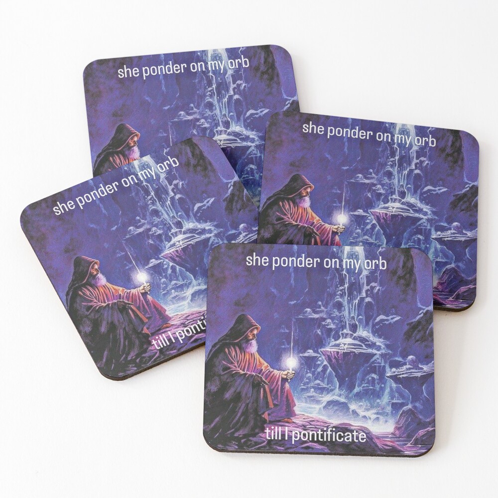Item preview, Coasters (Set of 4) designed and sold by Bannanaoverlord.