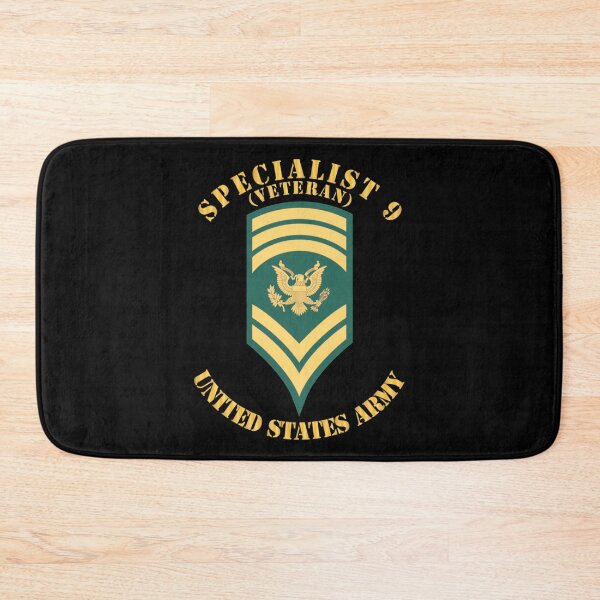 Item preview, Army - Enlisted - SPEC 9 - Specialist 9  - Std - Veteran X 300 designed and sold by Military Insignia Products.