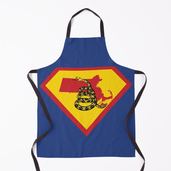 Item preview, MASSACHUSITE BAY STATER SHIELD - Freedom Is The Superpower - Gadsden Snake Flag - Dont Tread On Me SUPERHERO MASSACHUSETTS design designed and sold by pelagio.