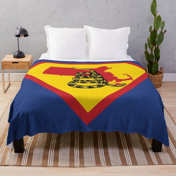 Item preview, MASSACHUSITE BAY STATER SHIELD - Freedom Is The Superpower -  Gadsden Snake Flag - Dont Tread On Me SUPERHERO MASSACHUSETTS design designed and sold by pelagio.