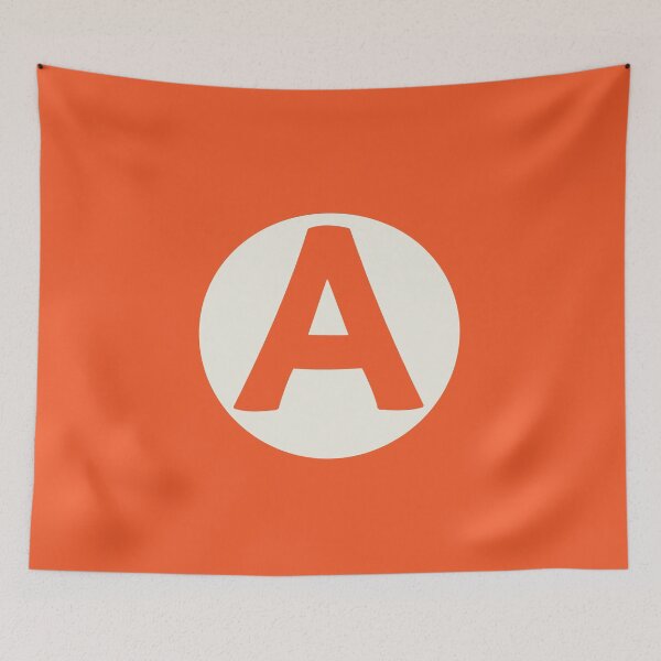 Artikelvorschau, Buchstabe eine Orange entworfen und verkauft von ZiphGames.