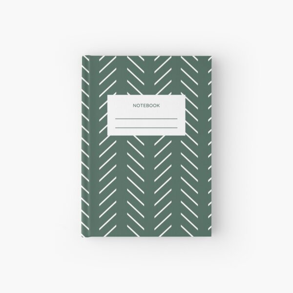 Cuaderno verde oscuro Cuaderno de tapa dura