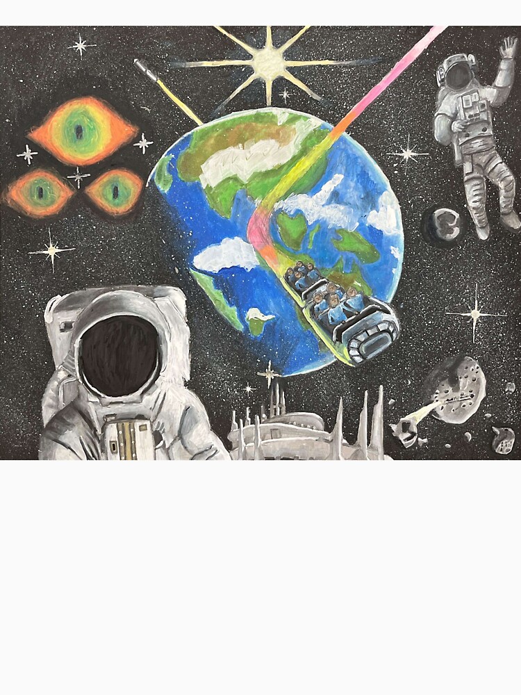 Thumbnail 7 of 7, Classic T-Shirt, Space Coaster designed and sold by SurrebralArtist.