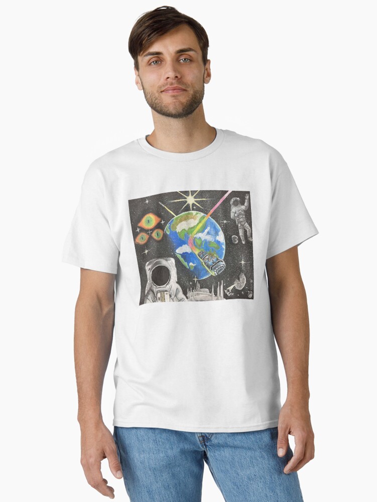 Thumbnail 2 of 7, Classic T-Shirt, Space Coaster designed and sold by SurrebralArtist.