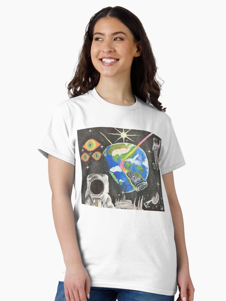 Thumbnail 1 of 7, Classic T-Shirt, Space Coaster designed and sold by SurrebralArtist.