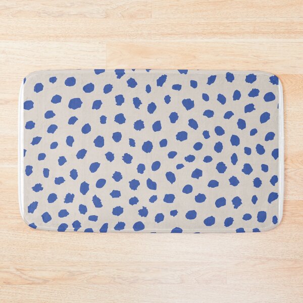 Item preview, Blue Beige Polka Dot Pattern designed and sold by studio-OIOO.