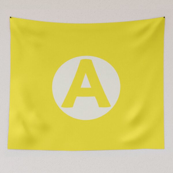 Item preview, letter a yellow designed and sold by ZiphGames.