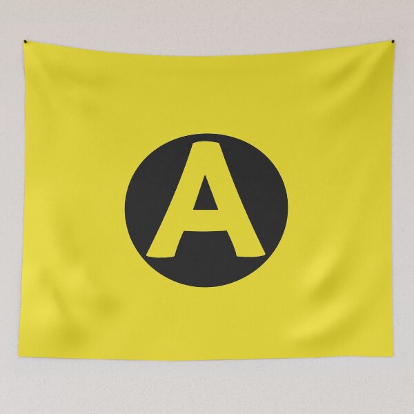 Item preview, letter a yellow designed and sold by ZiphGames.