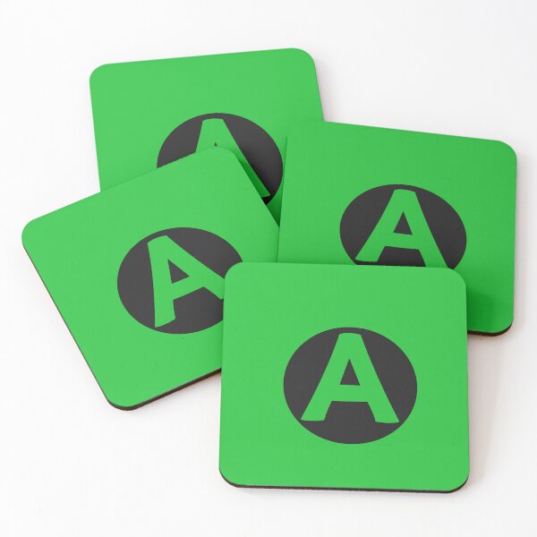 Item preview, letter a green designed and sold by ZiphGames.