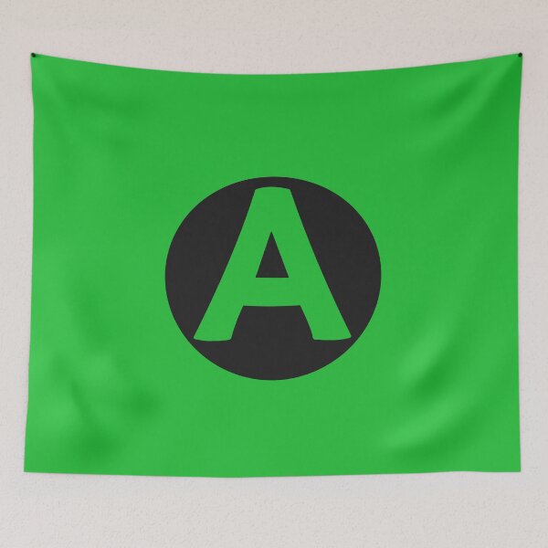 Item preview, letter a green designed and sold by ZiphGames.
