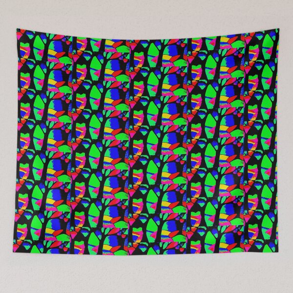 Item preview, Psychedelic Forest  designed and sold by Chad's Fresh Art.