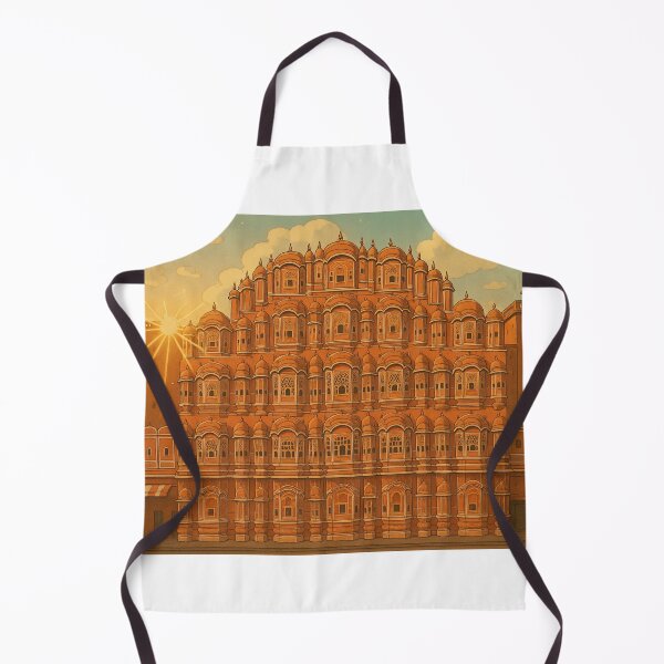 Item preview, Ghibli Art Hawa Mahal designed and sold by I Dress In Digital (I DID).