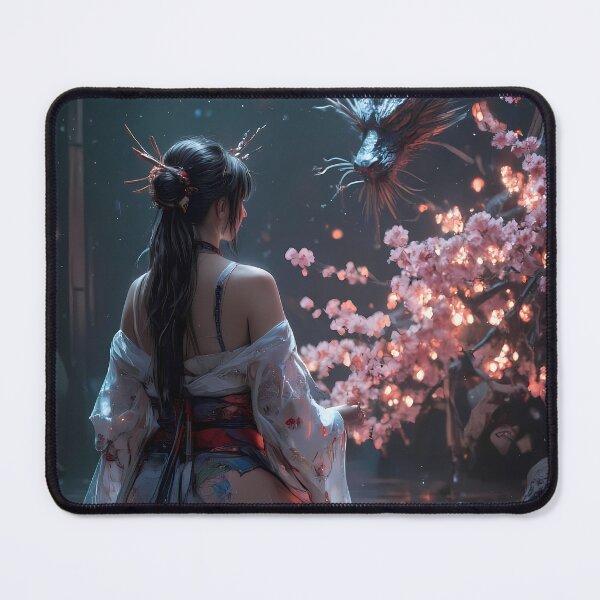 Item preview, Cherry blossom dragon designed and sold by Digital Dream Art.