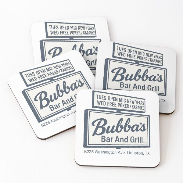 Item preview, Bubba's Bar and Grill designed and sold by gahteeriffico.