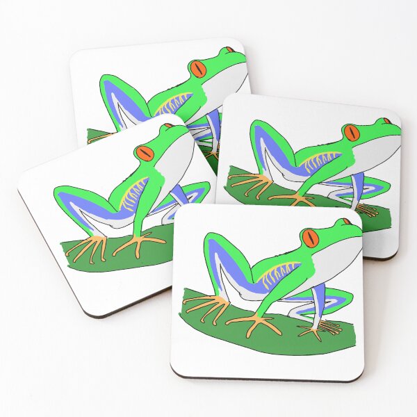 Item preview, Red-Eyed Tree Frog designed and sold by FossilRecordGNS.