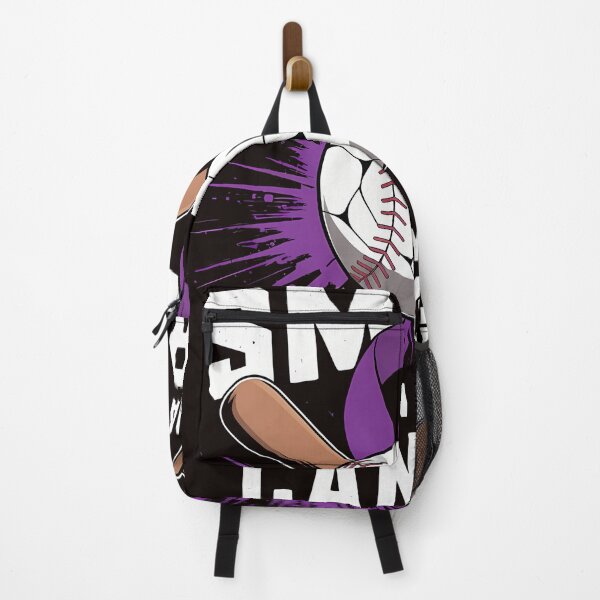 Item preview, Smash Hodgkins Lymphoma Cancer Baseball Violet Ribbon designed and sold by MAKOPOKOShop.