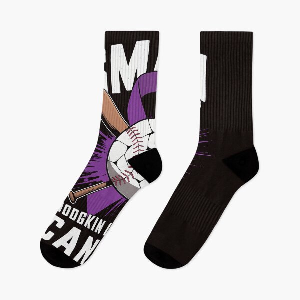 Artikelvorschau, Smash Hodgkins Lymphom Krebs Baseball Violet Ribbon entworfen und verkauft von MAKOPOKOShop.