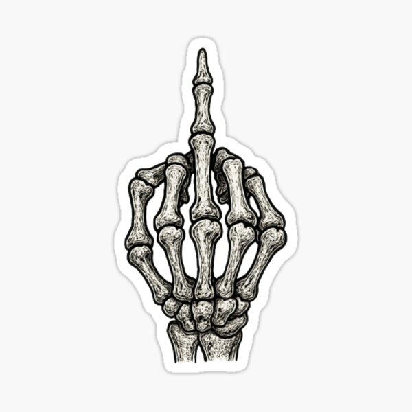 Artikel-Vorschau von Fick dich, designt und verkauft von FLATVAC STICKER.